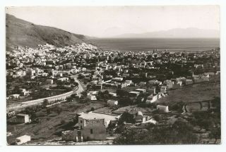 Greece Dodecanese Kalymnos Calimnos Island View Of The Town Old Photo Postcard