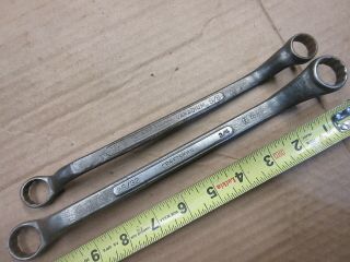 2 Vintage Craftsman Offset Box End Wrenches 5/8 