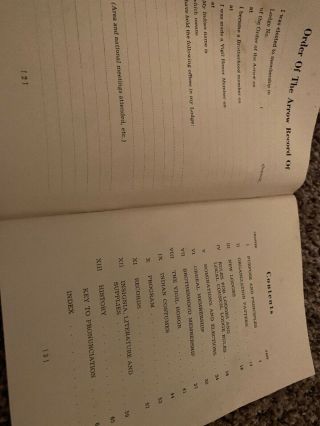 1950 1st Print Order of the Arrow Boy Scout Handbook for Lodge Officer Member 4