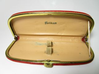 Vintage 1950´s PELIKAN pouch / case for 2 fountain pens 2