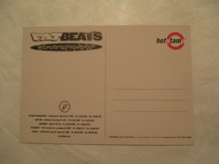 Fat Beats Last stop for Hip Hop music Advertising Continental Postcard 2
