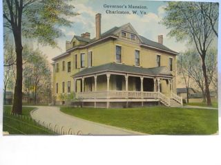 1915 Moore Co Charleston Postcard " Governor 
