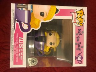 Pop Rides Disney Alice Wonderland At The Mad Tea Party 54 Figure Funko In Hand