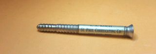 Vintage L.  A.  Koch St.  Paul,  Mn Corrugating Co.  Aluminum Bullet Pencil
