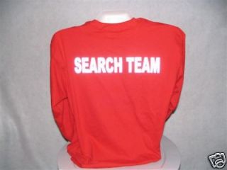 Search And Rescue T - Shirt,  Reflective Search Team,  XL 2