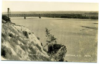 Sd South Dakota: " River Valley,  Yankton " Unposted Ll Cook Rppc Real Photo Card