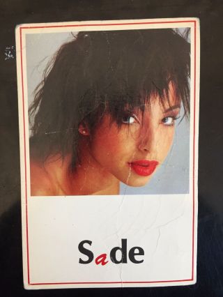 Sade Postcards Rare Vintage R&b Soul Rock Deadstock Carte Postale Ebullitions