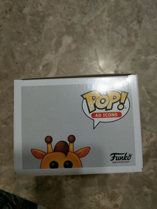 Funko Pop Ad Icons Flocked Geoffrey Exclusive Limited Edition Figurine 12