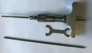 Micrometer depth gauge,  Brown & Sharpe,  No 605 2