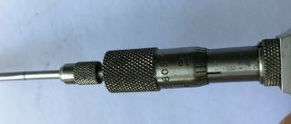 Micrometer depth gauge,  Brown & Sharpe,  No 605 6