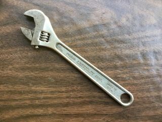 Crescent Tool Co.  Adjustable 10 - Inch Wrench - Forged Crestoloy Steel - Made In Usa