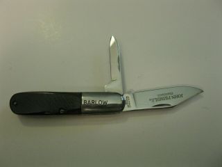 John Primble Maysville,  Ky.  Usa Barlow Pocket Knife Bone Handles Made In Usa