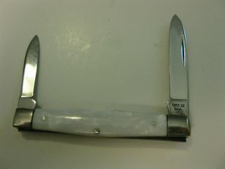 1978 Case Xx Usa Pen Knife 92042 Imitation Pearl Handles Made In Usa