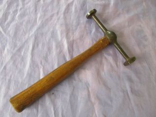 Vintage Auto Body Hammer With Curved Faces