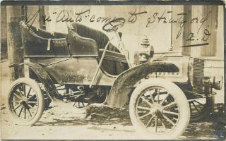 1910 Rppc You Auto Come To Stratford Ontario Canada,  Image Of Early Car,  Posted