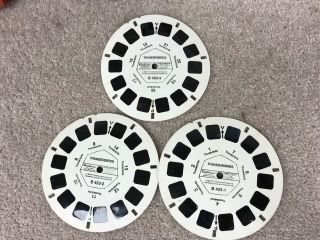 Set Of 2 Vintage View Masters With Various Slides Includes Thunderbirds 892 2