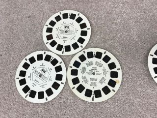 Set Of 2 Vintage View Masters With Various Slides Includes Thunderbirds 892 3
