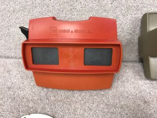 Set Of 2 Vintage View Masters With Various Slides Includes Thunderbirds 892 5