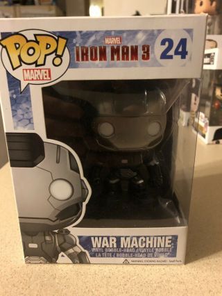 Funko Pop War Machine Iron Man 3 Marvel Vinyl Figure Vaulted 24