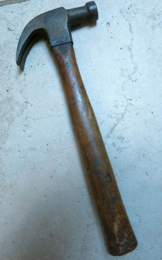 Vintage Heller 511b Horse Logo 16oz.  Carpenters Claw Hammer Tool Usa