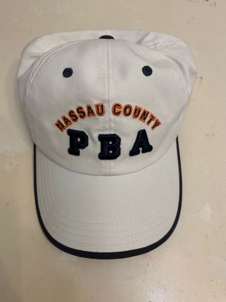 Ncpd Nassau County Police Department Pba Long Island Ny Hat Cap Pba