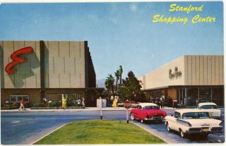 Palo Alto California Ca " Stanford Shopping Center W/ 1950 