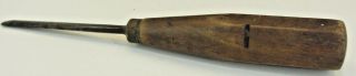 Vintage Buck Brothers 1/4 " Chisel,  8 " Overall Wood Gouge Handle