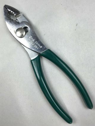 Vintage S - K Hand Tools No.  7206 Slip Joint Pliers Tool 6 - 1/2 " Long Made In Usa