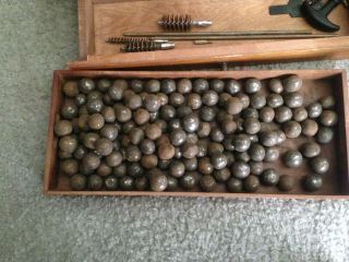 Draw Full Of Vintage Steel Balls Found In A Gun Cleaning Box