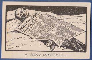 Ww2 Propaganda Anti Nazi Lies Of The German Press Campaign In Russia 1940s Postc