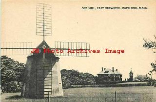 Ma,  East Brewster,  Massachusetts,  Cape Cod,  Old Windmill,  E.  D.  West