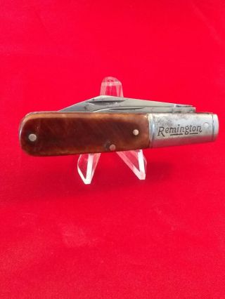 Vintage Remington Barlow Folding Pocket Knife Made In Usa