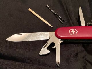 Vintage (1980s) Victorinox Passenger Multi - Tool Swiss Army Knife - Rare,  Retired 3