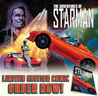 The Adventures Of Starman Spacex Elon Musk– Limited Edition Comic