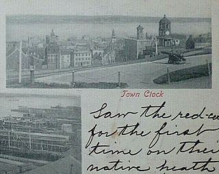July 18,  1902 - 2 view postcard from Halifax,  Nova Scotia,  Canada 3