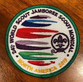 24th World Scout Jamboree 2019 Official Visitor Participation Patch