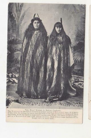 Victoria,  Kialla West Cds. ,  1909 Inwards Ppc.  Maori Women,  Zealand.