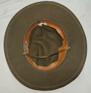 Vintage Scout Leader Master Boy Scouts Of America Hat Size 7¼ 