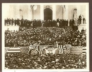 1933 Press Photo Inauguration Of President Grover Cleveland In 1893