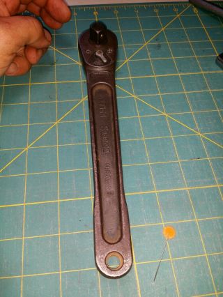 Vintage Snap - On 1/2 " Drive Ratchet Socket Wrench 71 - M Cond Made In Usa