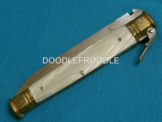Vintage Spanish Navaja Lockback Folding Dirk Dagger Knife Knives Pocket Survival
