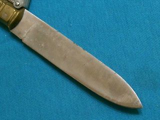 VINTAGE SPANISH NAVAJA LOCKBACK FOLDING DIRK DAGGER KNIFE KNIVES POCKET SURVIVAL 7