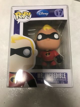 Funko Pop Disney Mr Incredible 17 With Protector