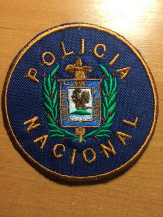 3 Patches Police Uruguay Australia Colombia