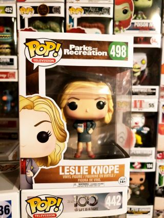 Funko Pop Television Parks And Recreation Leslie Knope 498 - Vaulted -
