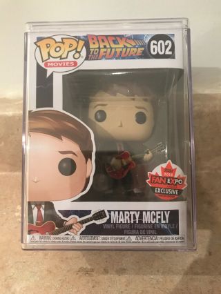 Funko Pop Marty Mcfly 2018 Canada Fan Expo Exclusive