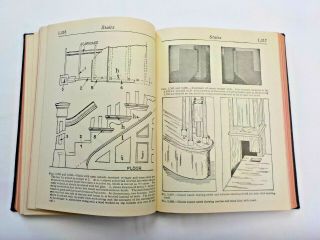 Vintage 1949 Audels Carpenters And Builders Guide 4 Collectible Book - 1923 1939