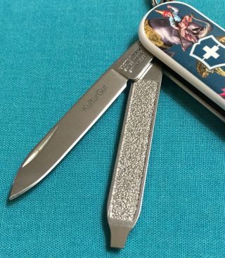 Victorinox Swiss Army Knife - Limited Classic SD KulturGut - RARE Double Design 5