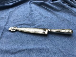Sterling Silver Argentine Industrial Tandil Gaucho Knife