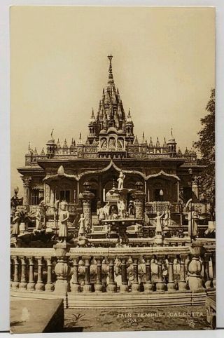 India Calcutta Jain Temple Raphael Tuck Photogravure Postcard H10